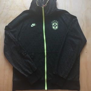 Nike National Team 2014 Brazil Zip-up Hoodie